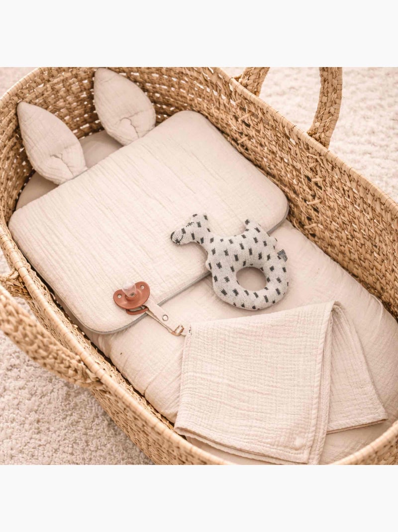 Sonajero bebé algodón orgánico | SEVIRA KIDS Beige - Kiabi