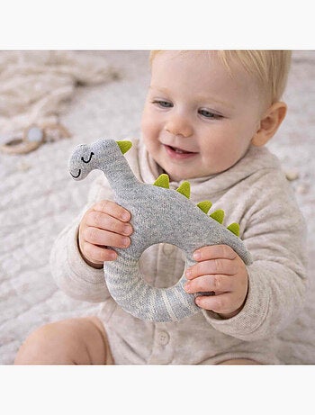 Sonajero de algodón orgánico para bebé - SEVIRA KIDS