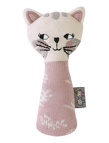 Sonajero de algodón orgánico para bebé - SEVIRA KIDS