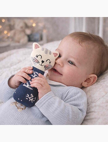 Sonajero de algodón orgánico para bebé | SEVIRA KIDS
