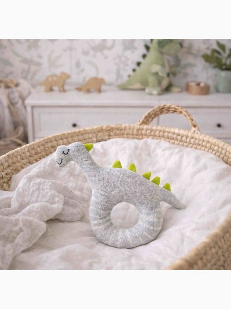 Sonajero de algodón orgánico para bebé | SEVIRA KIDS Gris - Kiabi