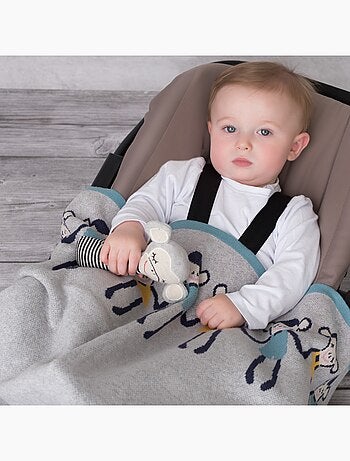 Sonajero de algodón orgánico para bebé | SEVIRA KIDS