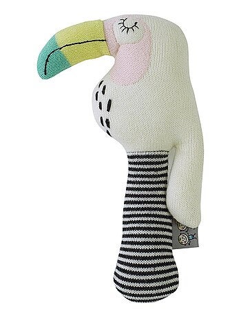 Sonajero de bebé algodón orgánico - SEVIRA KIDS