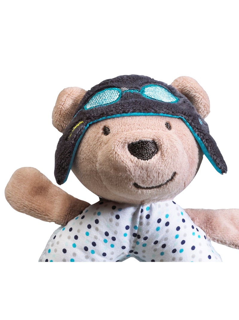 Sonajero de terciopelo - SAUTHON Azul - Kiabi