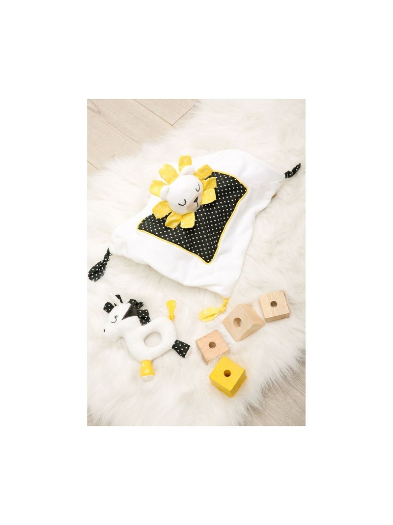 Sonajero de terciopelo - SAUTHON Blanco - Kiabi