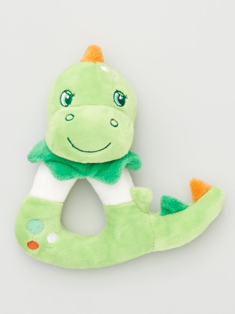 Sonajero dinosaurio verde - Kiabi