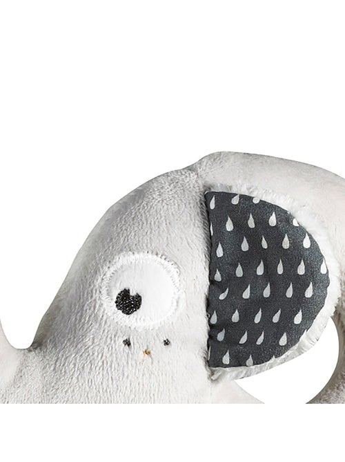 Sonajero elefante de terciopelo - SAUTHON - Kiabi