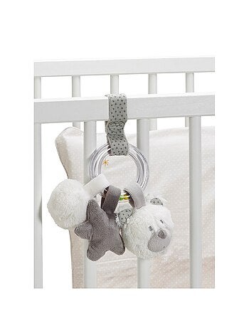 Sonajero oso de terciopelo - SAUTHON