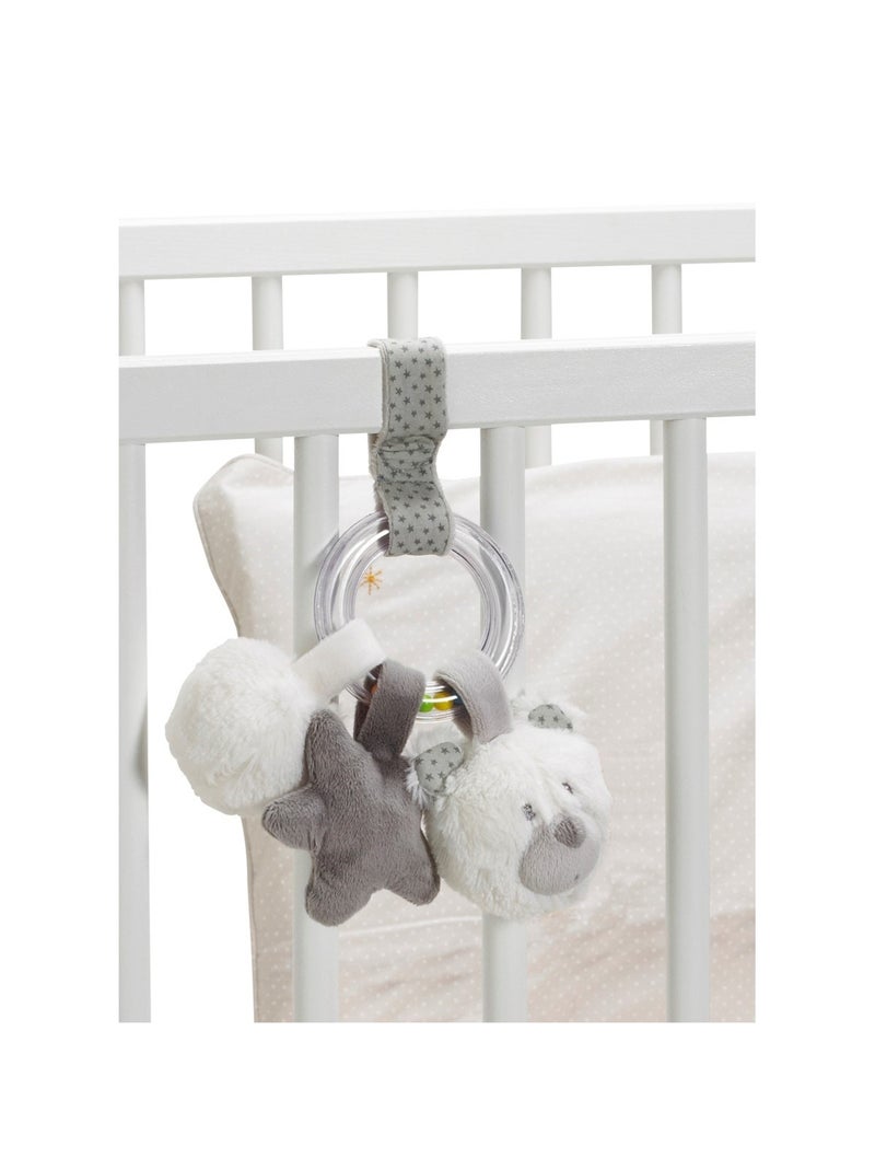 Sonajero oso de terciopelo - SAUTHON Gris - Kiabi