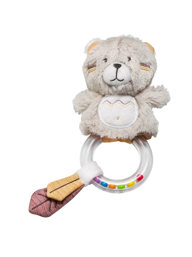 Sonajero oso terciopelo - SAUTHON Beige - Kiabi