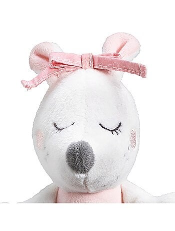 Sonajero ratón bailarina de terciopelo - SAUTHON