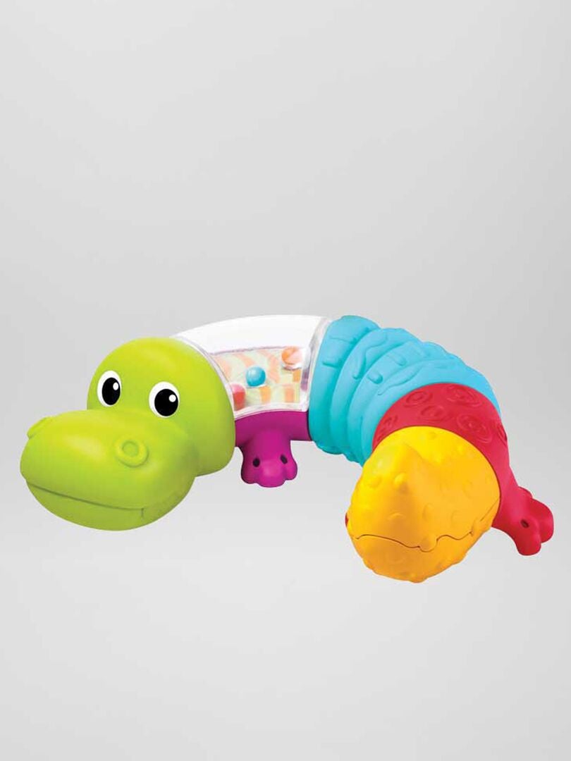 Sonajero sensorial de 'cocodrilo' para bebé - multicolor - Kiabi