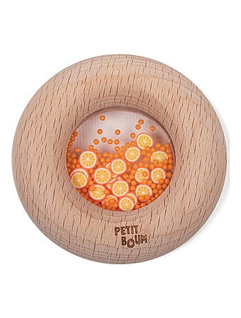 Sonajero sensorial donut, frutas | Petit Boum