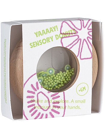 Sonajero sensorial donut, frutas | Petit Boum