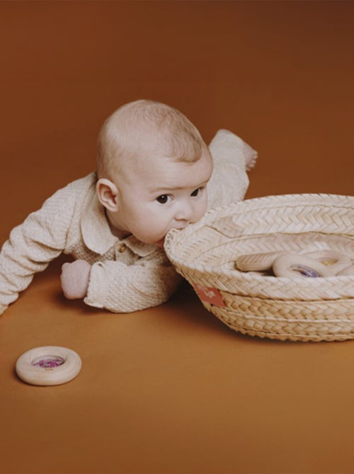 Sonajero sensorial donut, frutas | Petit Boum - Kiabi