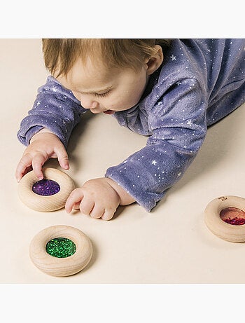 Sonajero sensorial para beb? | Petit Boum
