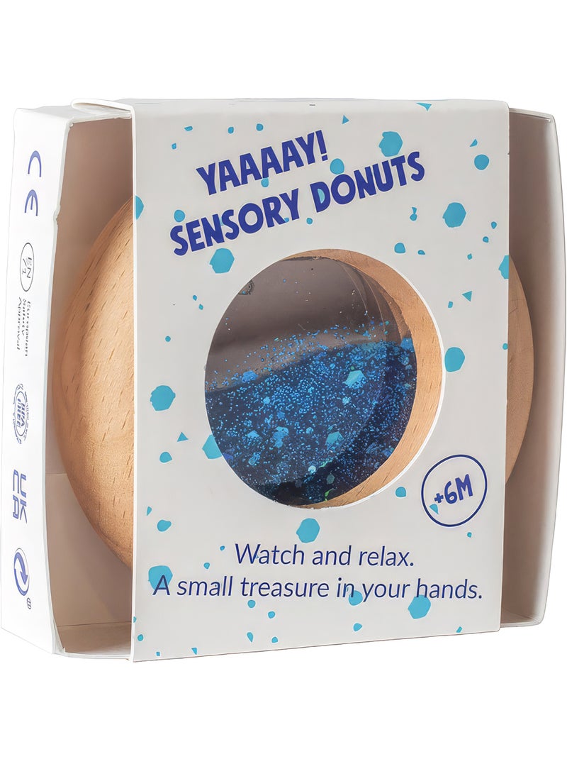Sonajero sensorial para bebé | Petit Boum Azul - Kiabi