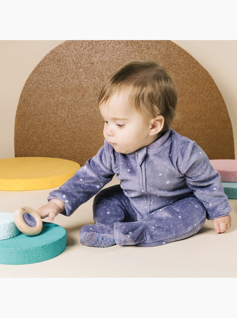 Sonajero sensorial para bebé | Petit Boum Azul - Kiabi
