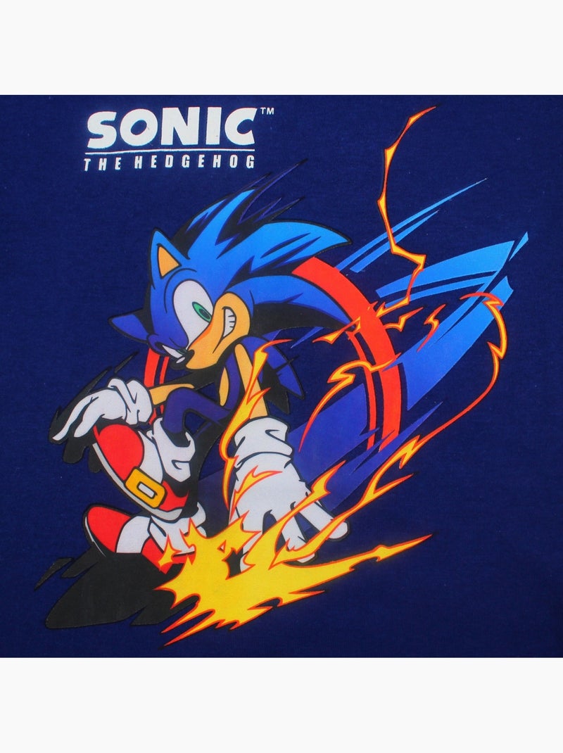 Sonic - Camiseta niño Azul marino - Kiabi