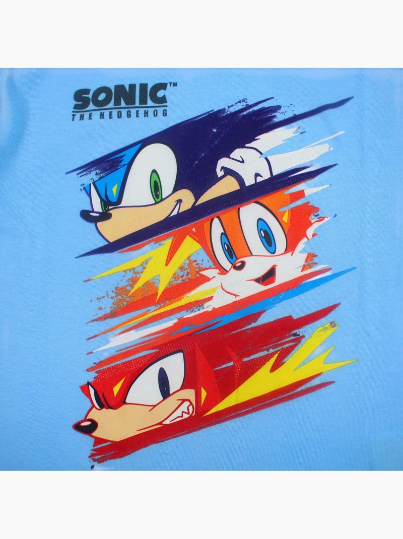 Sonic - Camiseta niño Azul - Kiabi