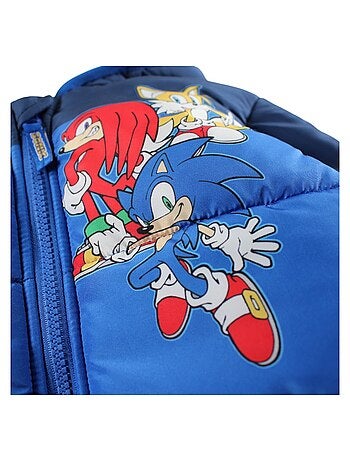 Sonic - Chaqueta acolchada para niño