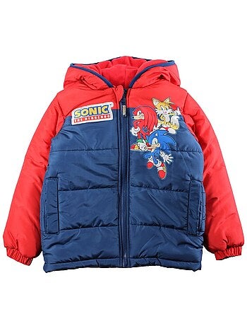 Sonic - Chaqueta acolchada para niño