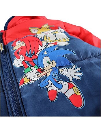 Sonic - Chaqueta acolchada para niño