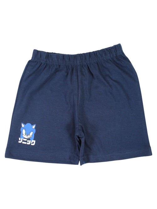 Sonic - Conjunto camiseta y short niño - Kiabi