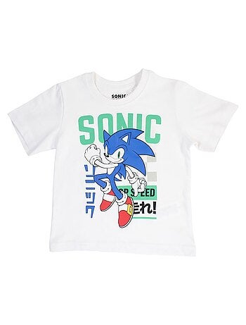 Sonic - Conjunto camiseta y short niño