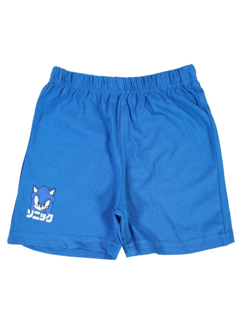 Sonic - Conjunto camiseta y short niño Blanco - Kiabi