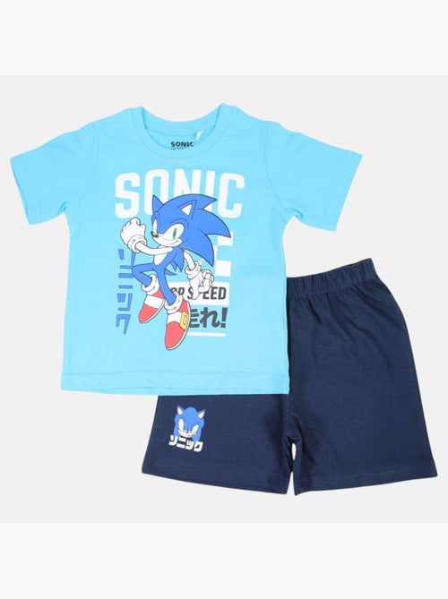 Sonic - Conjunto camiseta y short ni?o - Kiabi Sonic - Conjunto camiseta y short ni?o - Kiabi