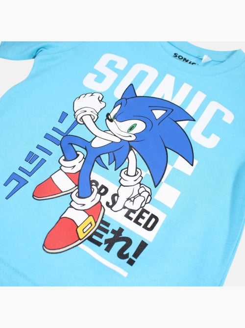 Sonic - Conjunto camiseta y short ni?o - Kiabi Sonic - Conjunto camiseta y short ni?o - Kiabi