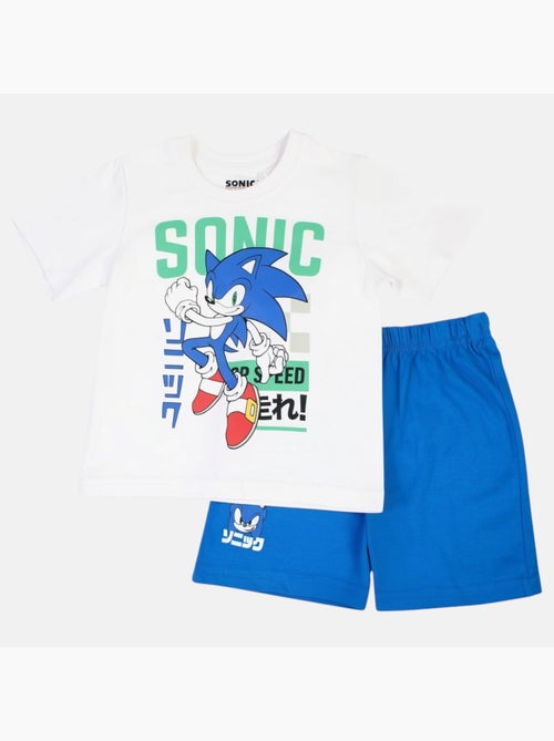 Sonic - Conjunto camiseta y short ni?o - Kiabi Sonic - Conjunto camiseta y short ni?o - Kiabi