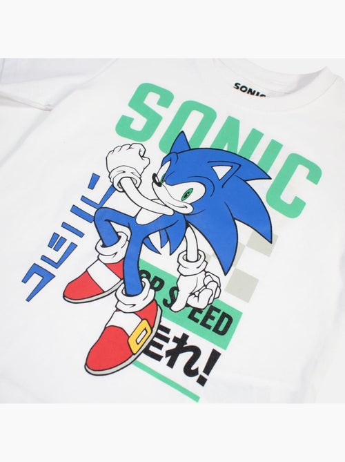 Sonic - Conjunto camiseta y short ni?o - Kiabi Sonic - Conjunto camiseta y short ni?o - Kiabi