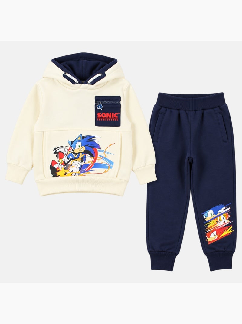 Sonic - conjunto de niño  the hedgehog equipo Blanco - Kiabi
