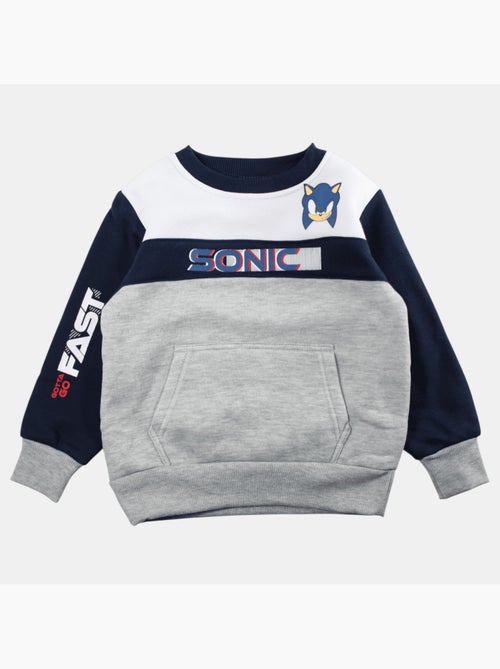 Sonic - Conjunto sudadera y pantal?n jogging ni?o - Kiabi Sonic - Conjunto sudadera y pantal?n jogging ni?o - Kiabi