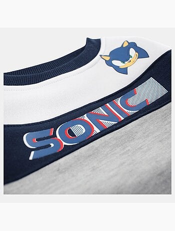 Sonic - Conjunto sudadera y pantalón jogging niño