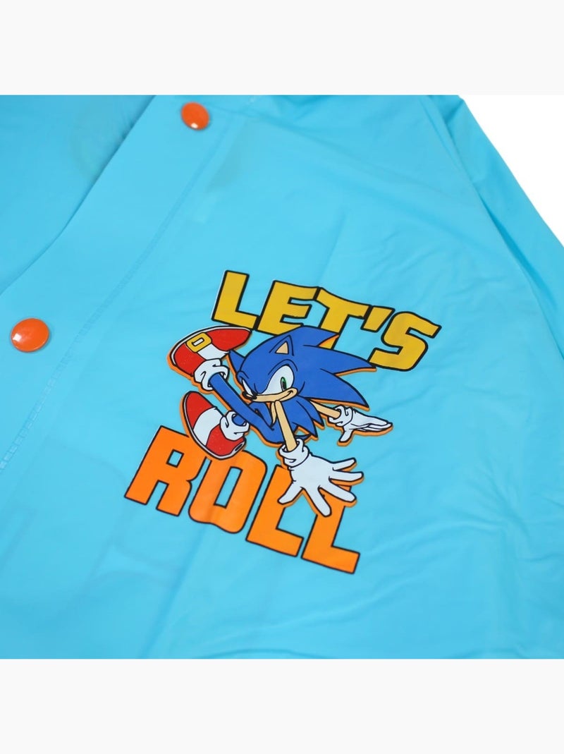 Sonic - Impermeable para niño Azul - Kiabi