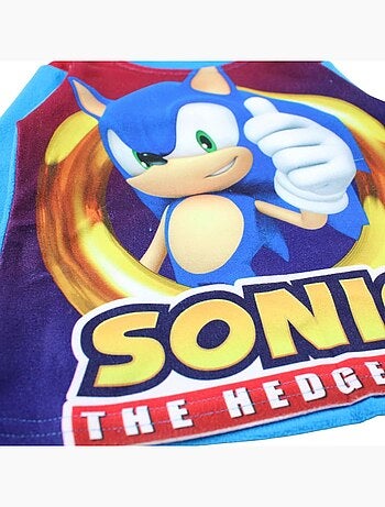 Sonic - Pijama polar para niño