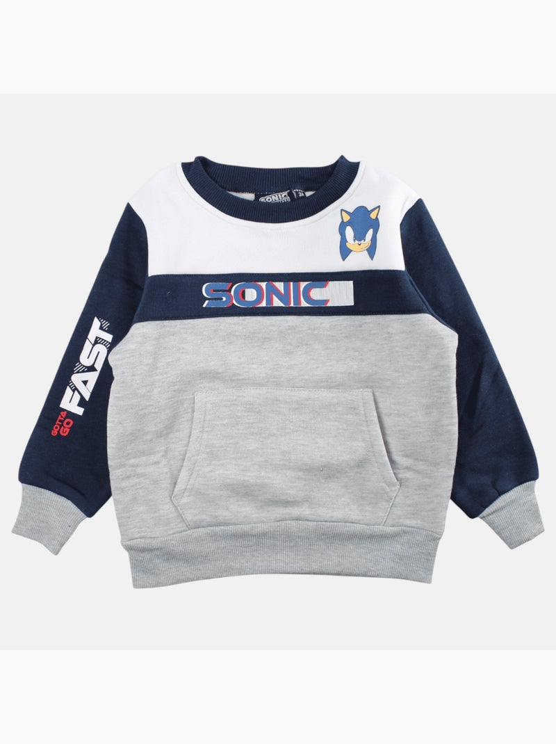 Sonic - Sudadera para ni?o Gris - Kiabi
