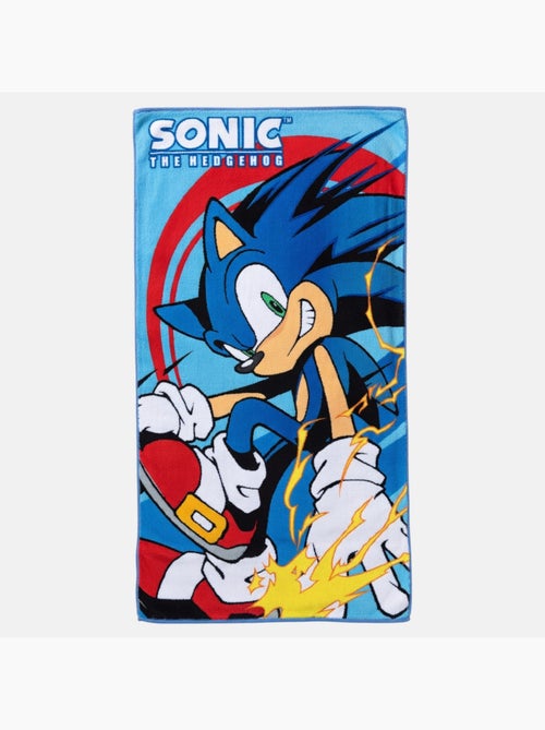 Sonic - Toalla de playa infantil - Kiabi