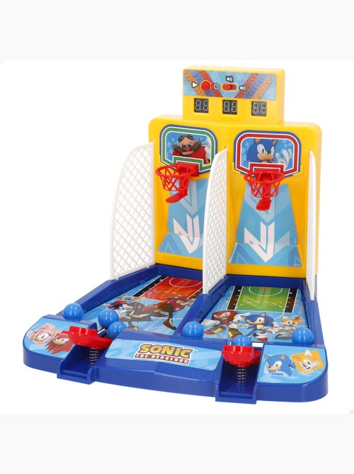 Sonic juego basket arcade de mesa con luz y sonido - Kiabi