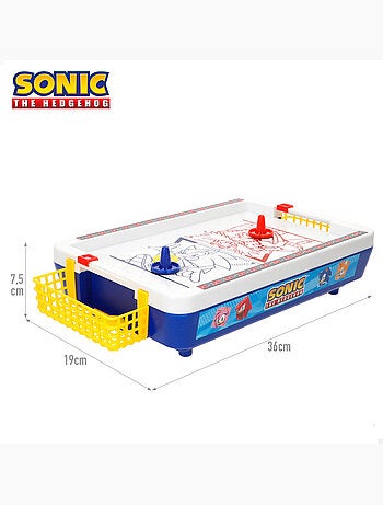 Sonic mini air hockey de mesa 36x19x8 cm