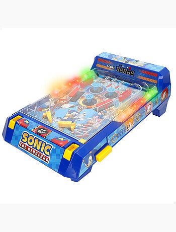 Sonic pinball arcade de mesa con luz y sonido