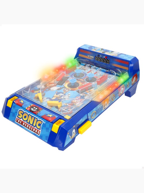 Sonic pinball arcade de mesa con luz y sonido - Kiabi