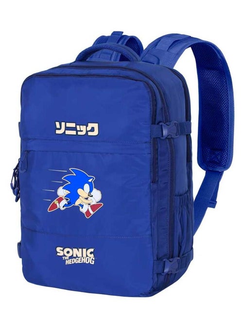 Sonic The Hedgehog Action Mochila de Viaje Mercury Grande 47x23x33cm, Azul - Kiabi Sonic The Hedgehog Action Mochila de Viaje Mercury Grande 47x23x33cm, Azul - Kiabi
