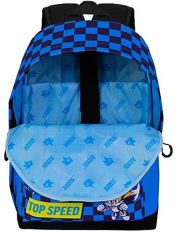 Sonic the hedgehog go mochila hs fan 3.0, azul