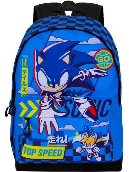 Sonic The Hedgehog Go Mochila HS FAN 3.0, Azul - Kiabi