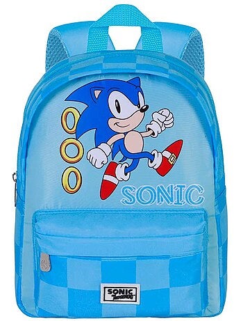 Sonic the hedgehog jump mochila preescolar joy, azul