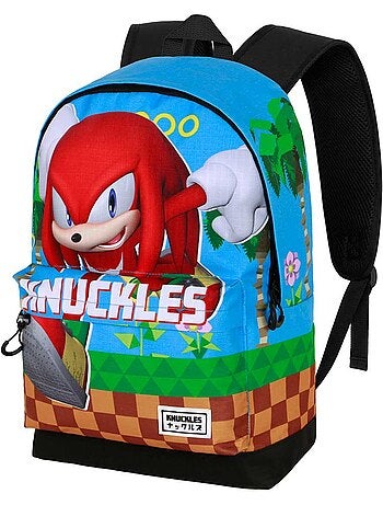 Sonic The Hedgehog Knuckles Run Mochila HS FAN 2.2, Multicolor